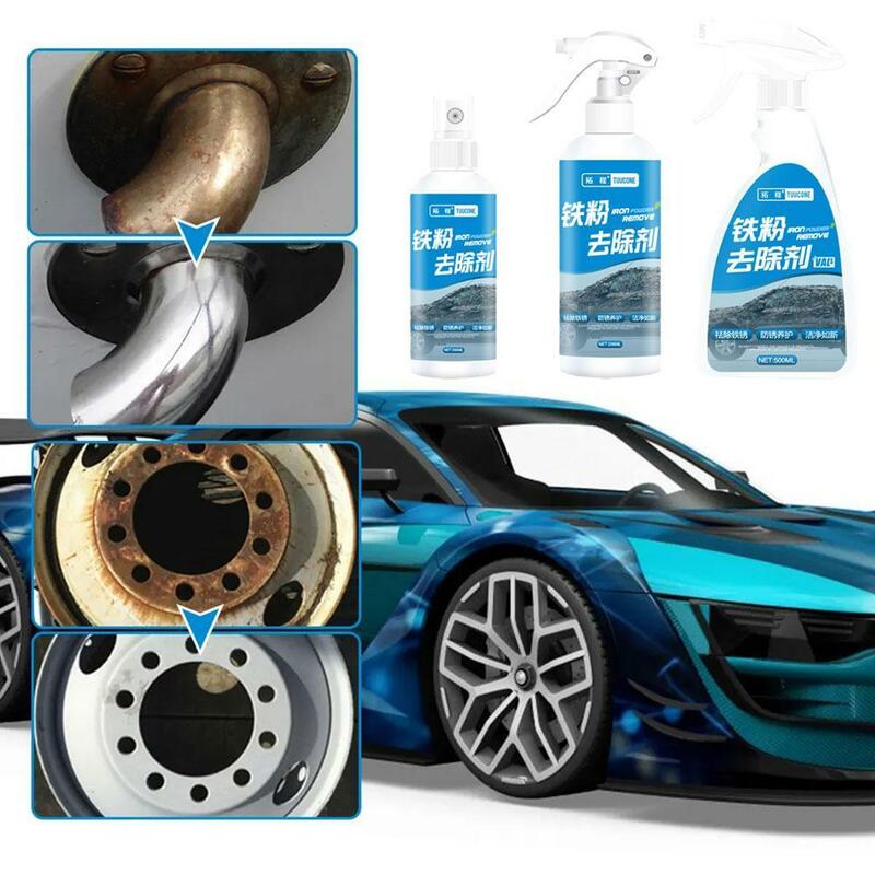 Rimozione della ruggine multifunzionale lucidatrice per superfici in acciaio inossidabile Spray a risparmio energetico detergente per ruggine detergente per la pulizia manutenzione dell'auto