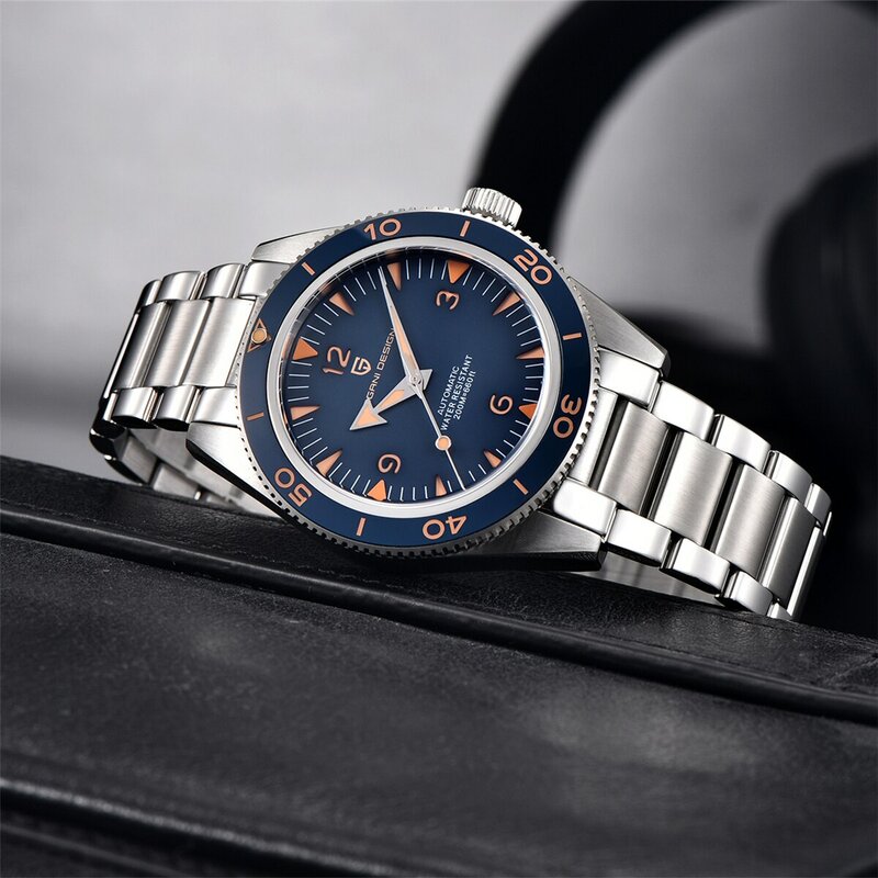 2024 New PAGANI Design 41mm Men's Automatic Mechanical Watch Classic Retro 200m Waterproof Business Sports Watches Reloj Hombre