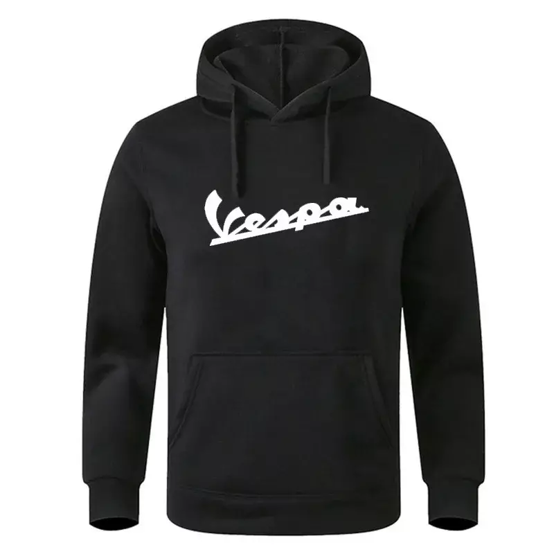 New Fashion Casual Vespa nadrukowane litery bluza z kapturem sweter Unisex