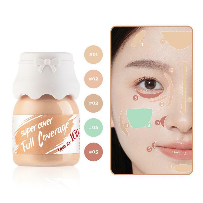 Concealer Liquid Foundation Face Makeup  Brightening Cream Cover Acne Anti Dark Circles Modify Corrector Skin Contour Concealer