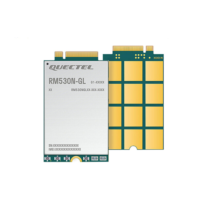Quectel RM530N-GL 멀티 모드 Sub-6G mmWave M.2 모듈, 멀티 콘스텔레이션 GNSS 리시버, 5G, 4G, 3G, LTE-A, 3G