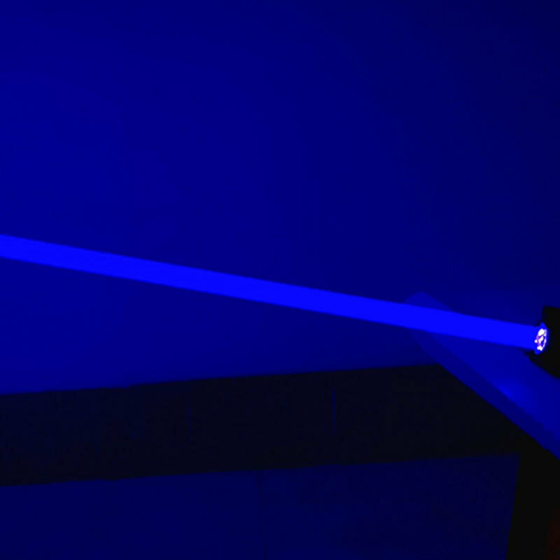 블루 팻 빔 레이저 다이오드 모듈, 거친 빔 레이저 경고등, 450nm, 1.8W