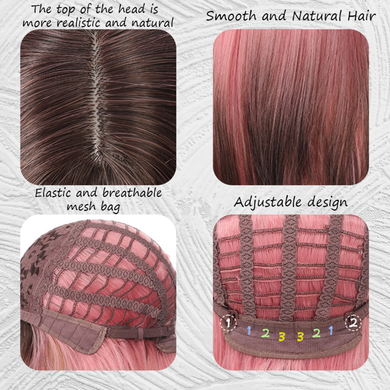 XG-peluca larga para mujer, postizo de cabeza completa, natural y esponjosa, a la moda, de 22 pulgadas, adecuada para uso diario
