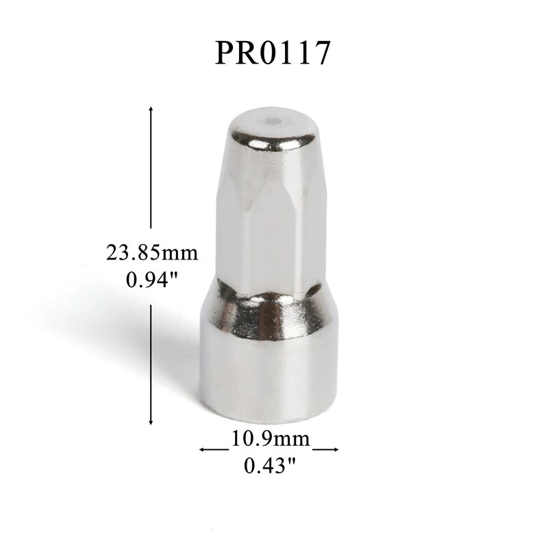 S74 S75 C70 S105 전극 PR0117 깍지 팁, 플라즈마 커터 토치, 소모품 PKG/20 에 적합, 1.0mm, 1.2mm, 20 개