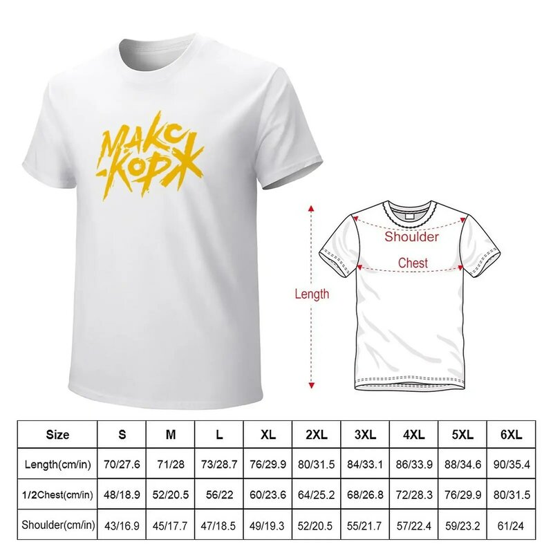 Kipas Max Korzh. Modern Kaus cepat kering pria, atasan estetika pakaian musim panas T-Shirt pria