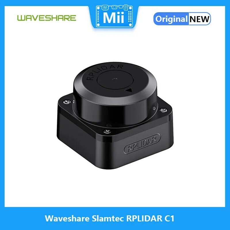 Waveshare-Sensor de rango láser Slamtec RPLIDAR C1, Lidar omnidireccional de 360 °, nivel milimétrico de alta definición