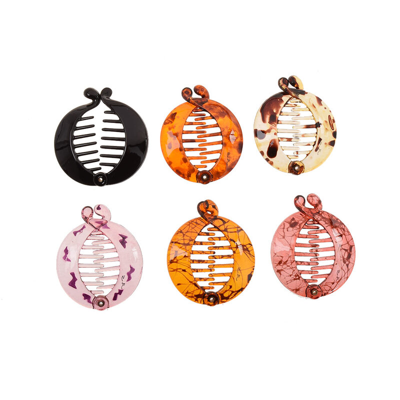 1pc Fish Shape Hair Claw Clips Hair Jewelry Banana Barrettes Hairpins Hair Accessories For Women Clips Clamp Hair Styling Tools