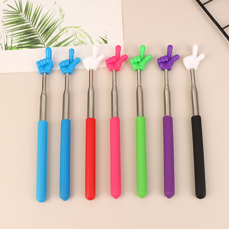 Cute Finger Reading Guide Preschool Teaching Tools Retractable Sticks Educational Learning Toys For Children Telescopic Rod