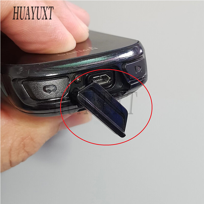 Tutup Karet Tahan Air untuk Garmin Edge 530 Edge 830, Suku Cadang Pengganti Sekrup Antarmuka Bawah Karet Asli USB