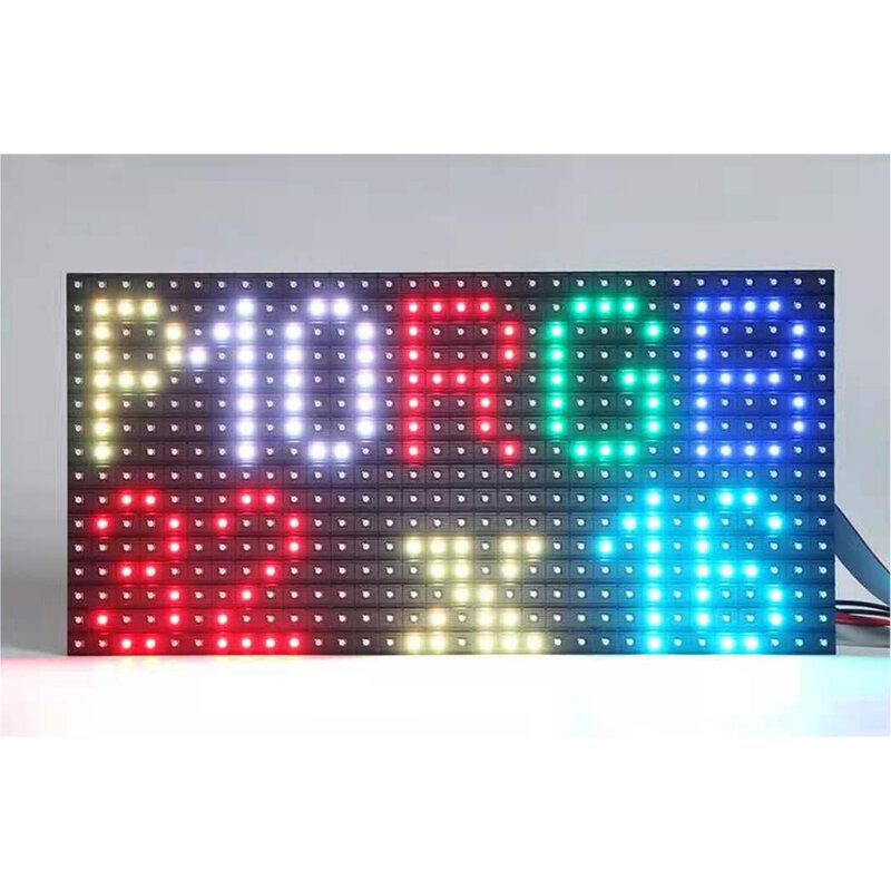200 buah/lot P10 modul LED SMD dalam ruangan/Panel 320x160mm tampilan warna penuh 3in1 1/4 pemindaian SMD3528 HUB75E 32x16 piksel RGB matriks