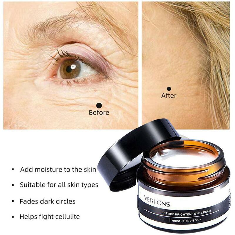 Snake Peptide Eye Cream Smoothes Fine Lines And Cream Soothing Eye Care Essence Eye Circles, Dark Moisturizing I4L6
