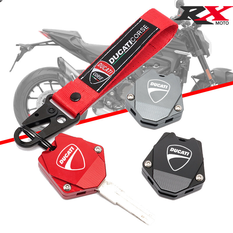 Motorcycle Key Case Cover Shell For DUCATI 899 959 1199 1299 Monster 695 696 795 796 Panigale S V4S V2 Diavel S 1260 Hypermotard