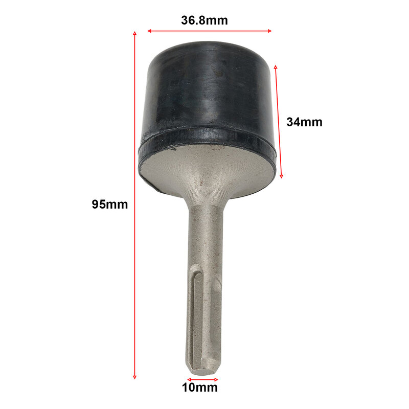Rubber Electric Hammer SDS-PLUS Shank Universal Round Shank For Automotive Sheet Knocking Flat Iron Impact Hammers