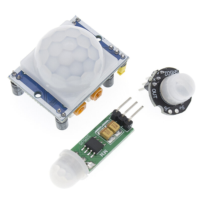 PIR Sensor HC-SR501 HC-SR602 HC-Sr505 menyesuaikan IR piroelektrik modul detektor gerakan inframerah untuk Raspberry Pi penginderaan manusia Bod