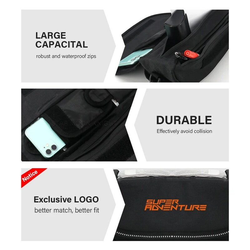Motorcycle Waterproof Bag Storage Handlebar bag Travel Tool bag For 1290 Super Adventure 1190 1090 1050 890 790 390 Adventure