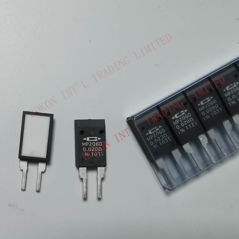 0.02ohm 60Watt Klip Power Resistor Film MP2060 0.020-220 Gaya Daya Tebal Film Resistor 0.02Ω 1% 60W Non Induktif