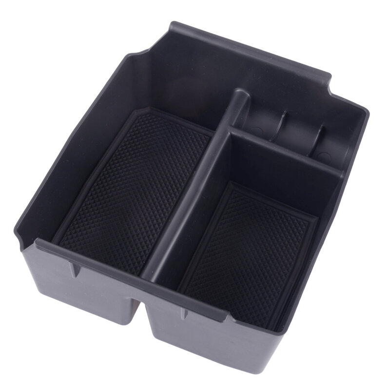 Car Center Console Storage Box Organizer Tray Black ABS Fit for Jeep Wrangler JK 2011 2012 2013 2014 2015 2016 2017 2018