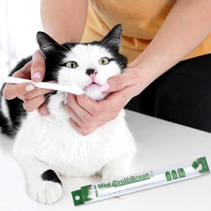 3 Pcs/Set Dog Toothbrush Teeth Cleaning Bad Breath Care Nontoxic Tooth Brush Tool Dog Cat Cleaning Supplies Acessórios para animais de estimação