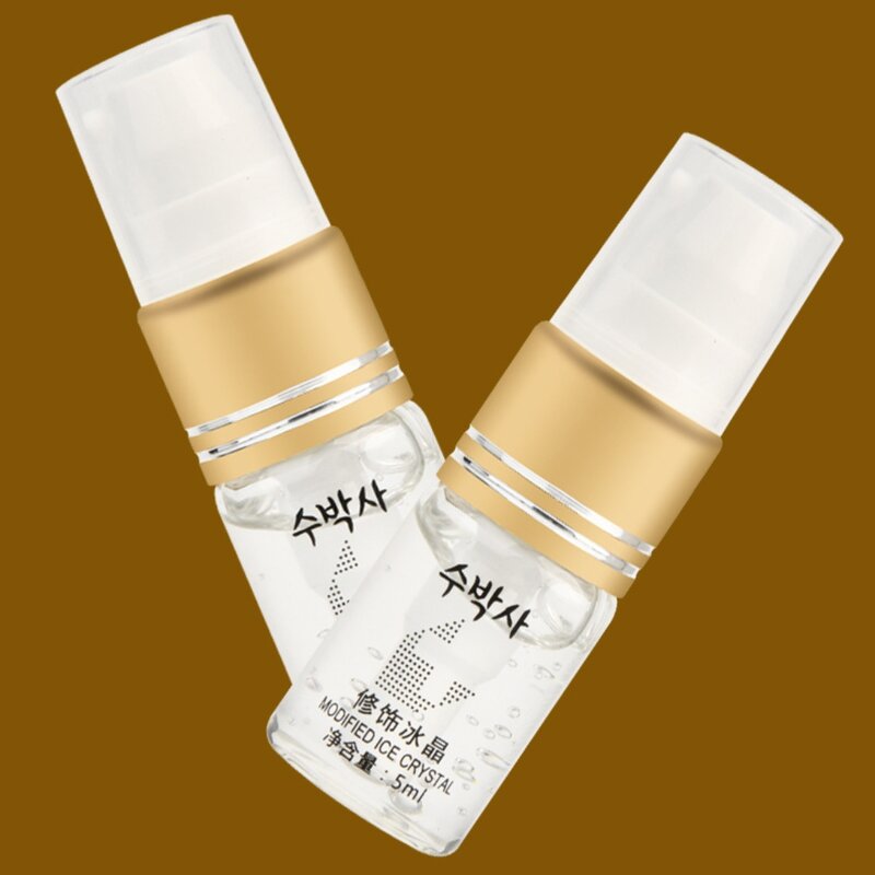6 Stuks Koreaanse Reparatie Ijs Kristal Wenkbrauw Reparatie Agent Lip Whitening Eyeliner Kleurfixatie Vloeibare Textuur Schat Kleur Crème