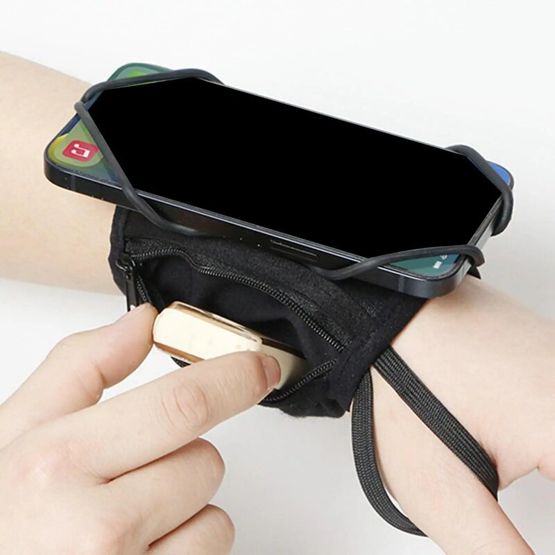 Armband Telefon halter schweiß fest 360 Grad drehbar verstellbare Reiß verschluss tasche Arm tasche für das Laufen Fitness-Training