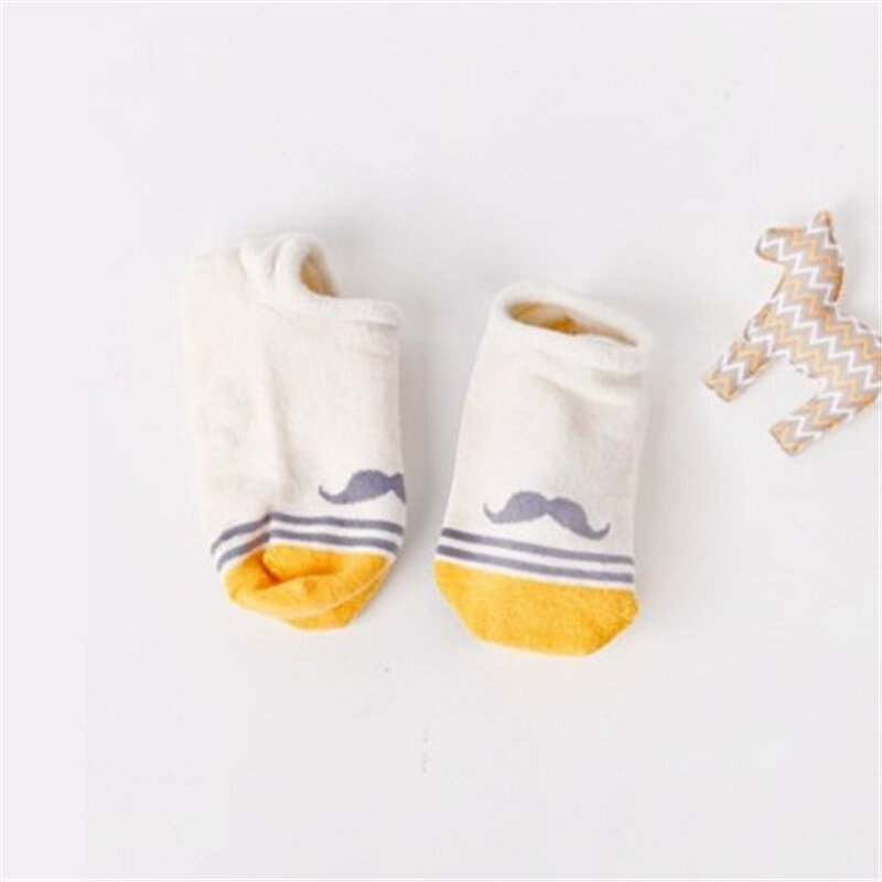 Calcetines suaves y cálidos de verano para niños, zapatillas antideslizantes para recién nacidos, S/M