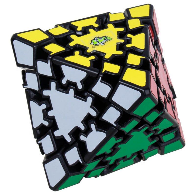 LanLan 기어 팔면체 전문 매직 큐브 퍼즐, 큐브 매직 큐브, 전문 스피드 퍼즐 장난감