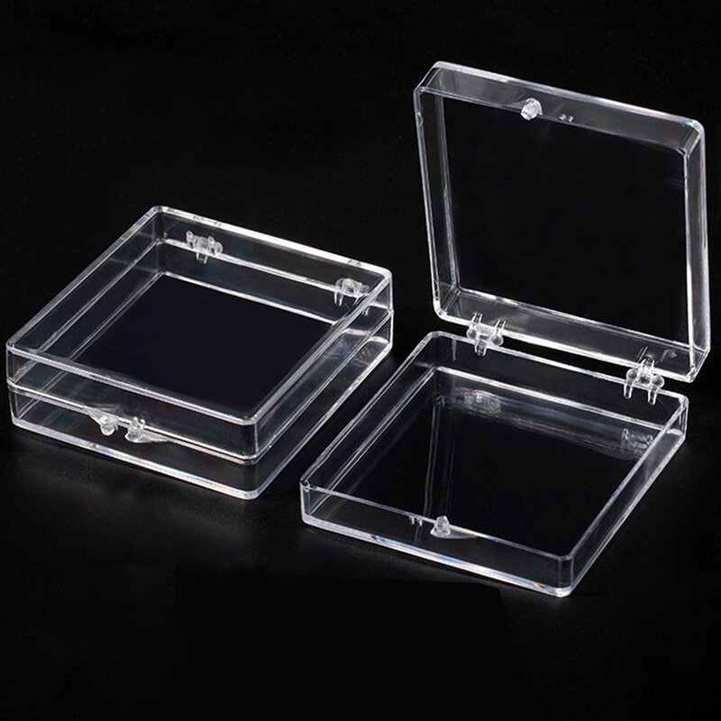 Transparente Acryl verpackungs box zur Aufbewahrung von Rüstungen. Hand gefertigtes Design Lagern Sie Ihren Nagellack und Ihr kleines Zubehör sicher