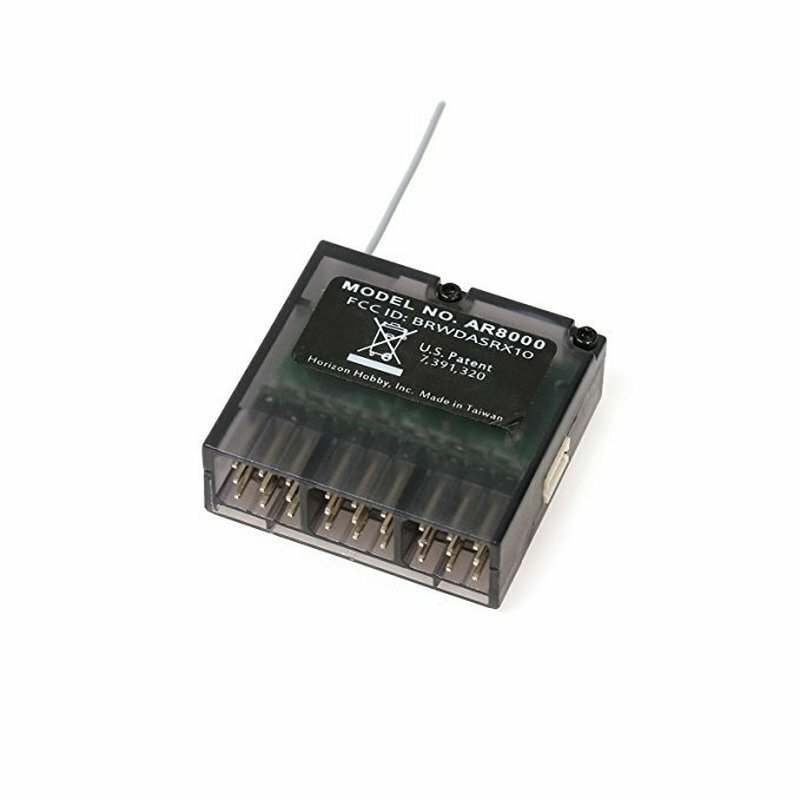 Spm Ar8000 Receptor Dsmx DSm2 de 8 vias, Receptor de satélite DSmx, Ar8000, Receptor Dx6i