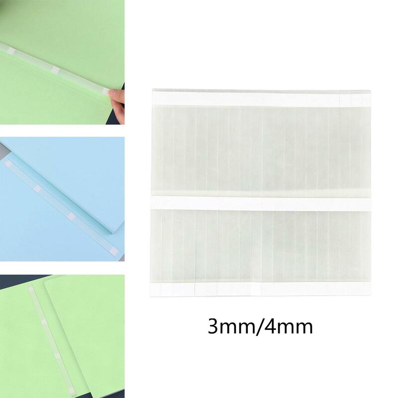 50Pcs Hot Melt Glue Strips 285mm Back Scrapbook Thermal Sticky Card Making for