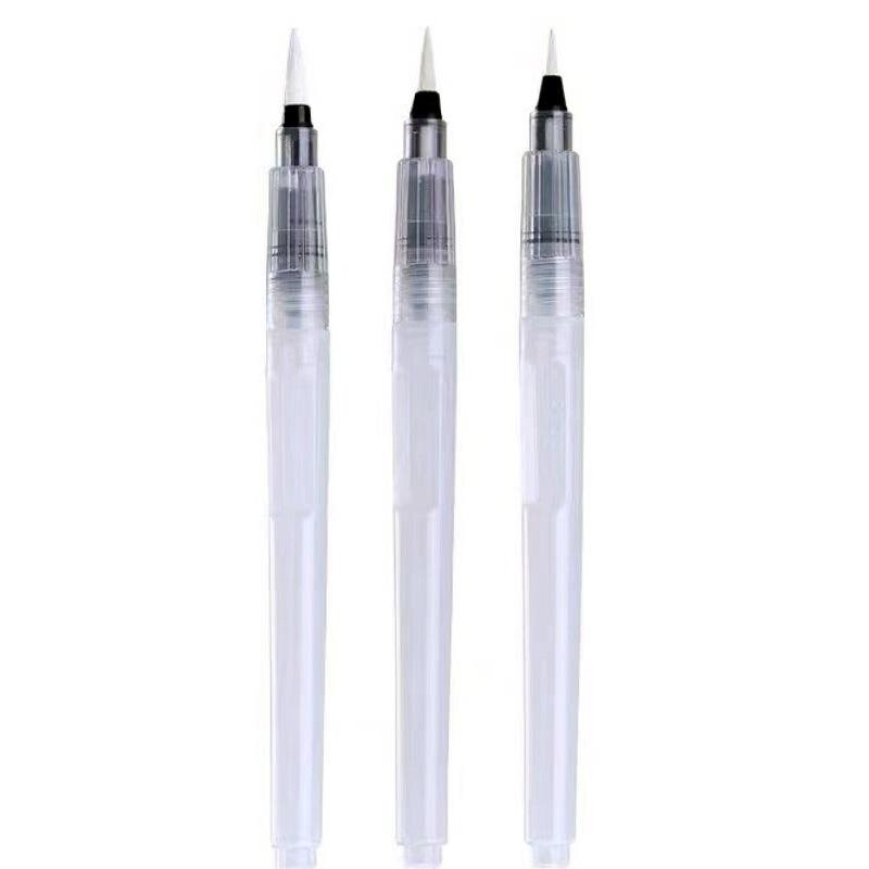 6 шт./партия ручка с кистью для рисования, цветные мягкие художественные ручки для начинающих, канцелярские принадлежности для школы и офиса