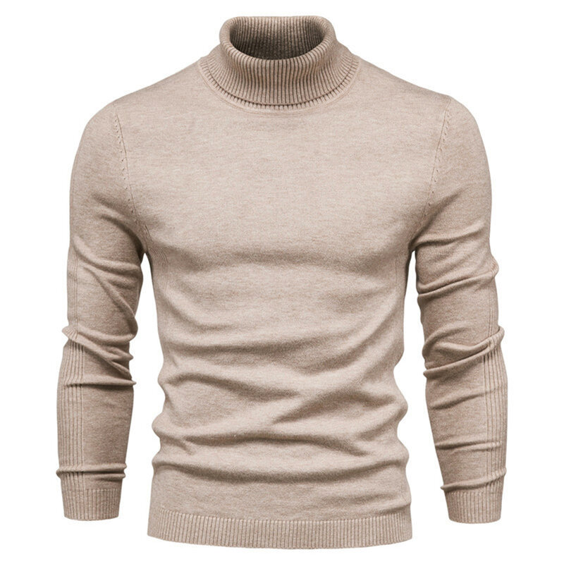 Мужской свитер с длинным рукавом, теплый зимний мягкий свитер с длинным рукавом