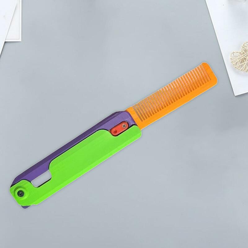 Small Comb Fidget Relaxing Toy, Impressão 3D, Interactive Party Favor, Kids Prize, Novidade para Família, Adultos