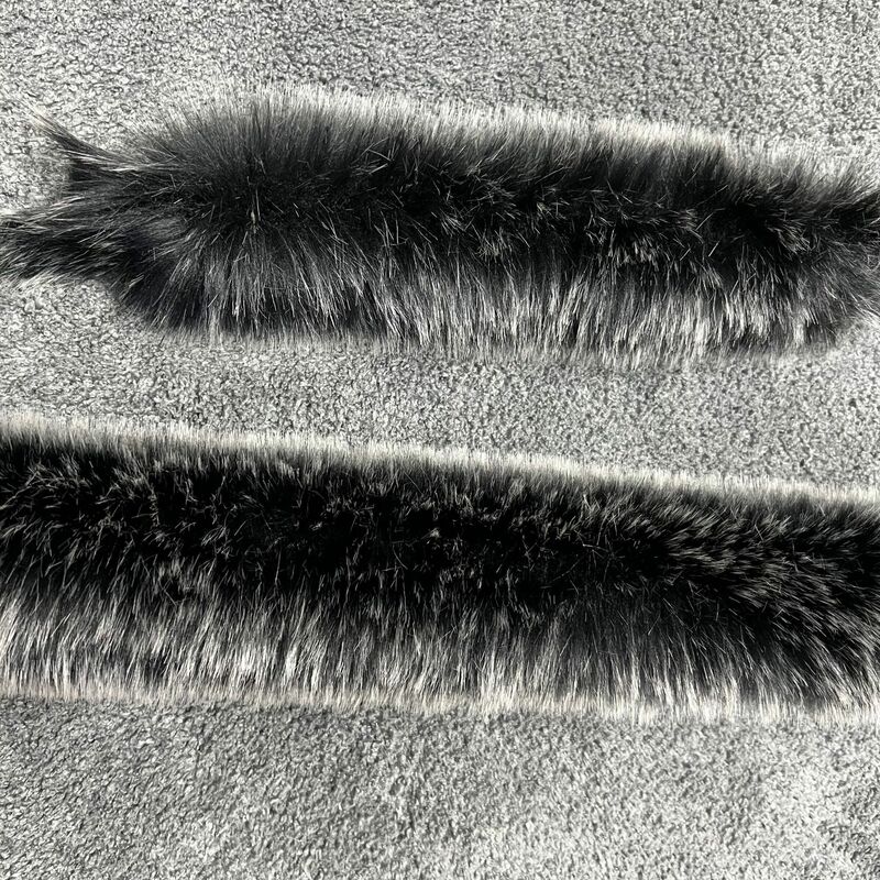 1M Faux  Fox Fur Fur Lace DIY Ornament Collar Christmas Decoration Accessories Burr Wool Tops Blinger