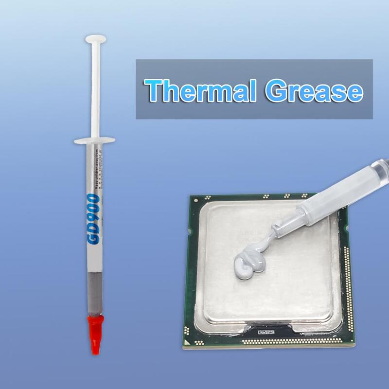 ​3Pcs GD900 Thermal Paste Effective Low Consistency Compound CPU 4.8WM-K Cooling Grease for Motherboard Accessories