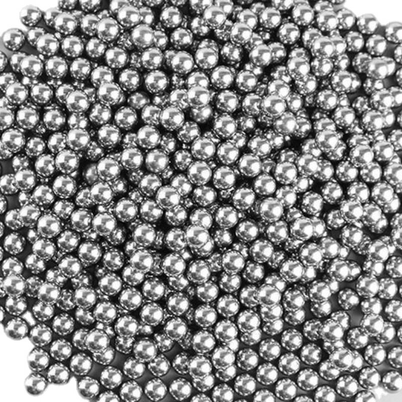 5/100 pz sfere d'acciaio caccia fionda palla di ferro catapulta colpire sfera d'acciaio diametro 3mm 4mm 5mm 6mm 7mm 8mm 9mm 10mm 11mm 12mm