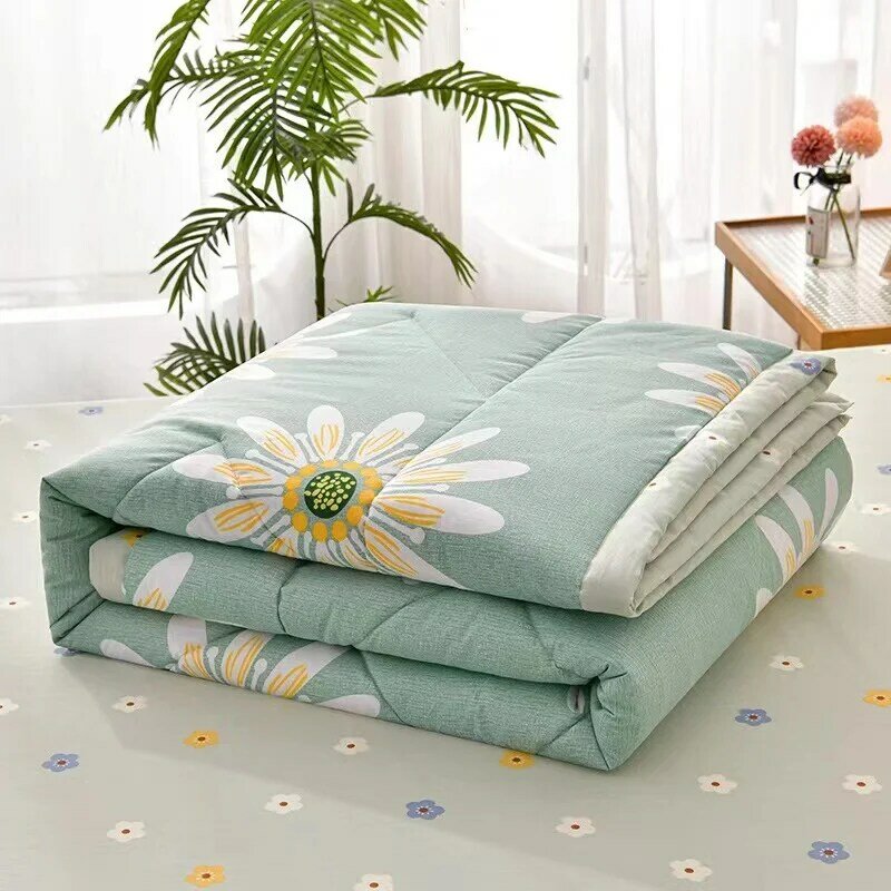 2024 new simple and fashionable single summer quilt air conditioning quilt summer cool quilt