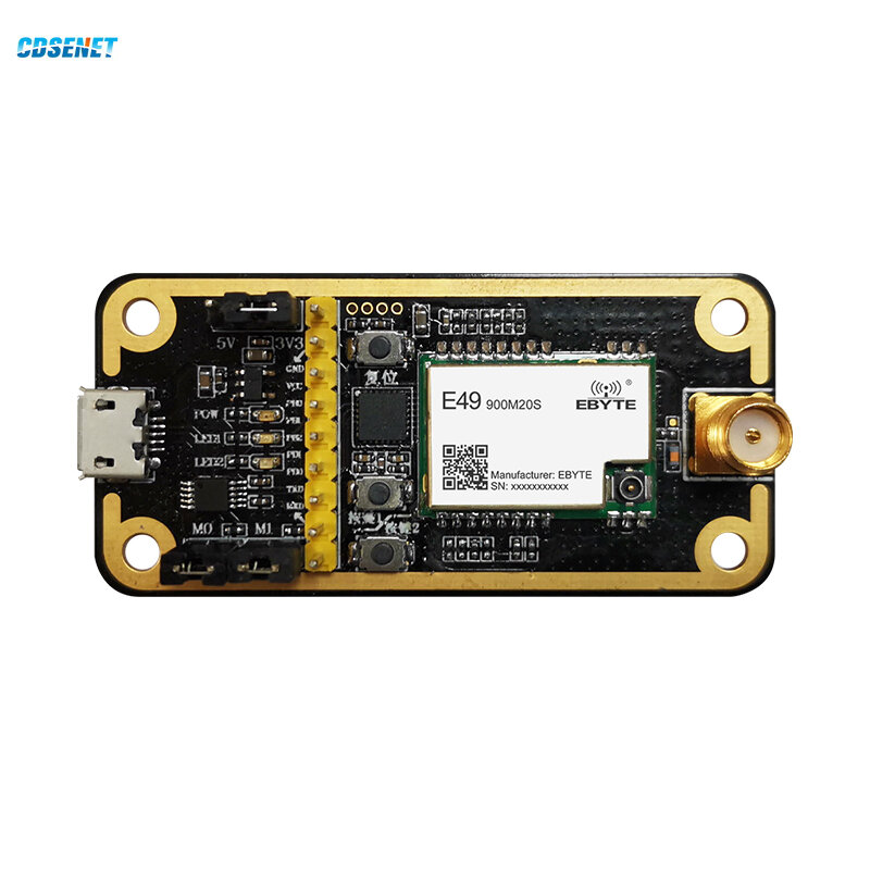 Kit de placa de prueba de módulo inalámbrico CMT2300A, Kit de prueba de interfaz USB para módulo RF de E49-900MBL-01, cdenviado E49-900M20S