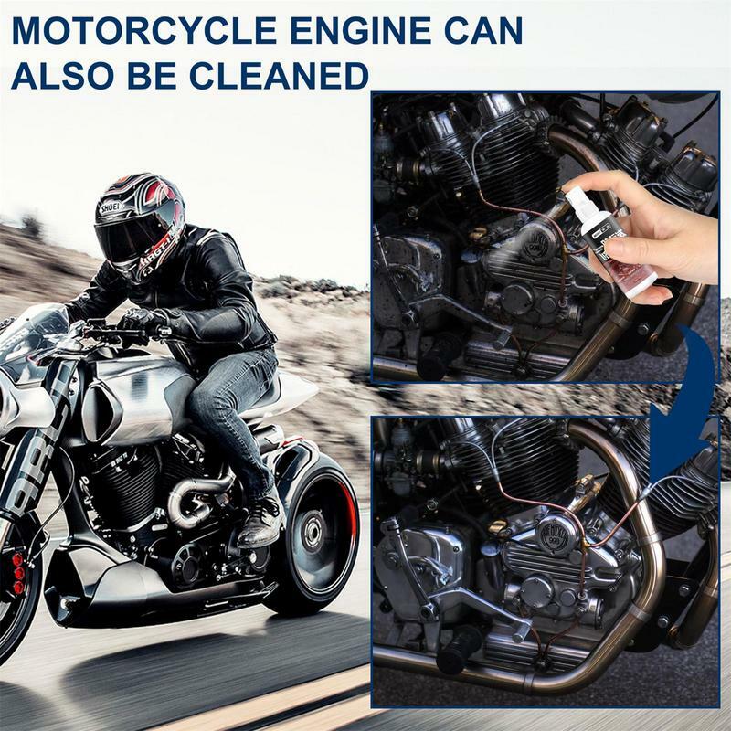 Removedor de carbono do motor à prova d'água para motocicleta, suprimentos de limpeza do carro, desengordurante resistente, limpador multifuncional, seguro