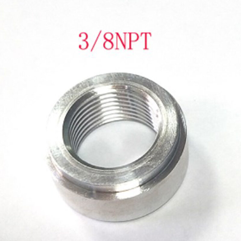 3/8 NPT alluminio femmina saldatura/saldatura IN flangia raccordo BUNG, 3/8 "-18