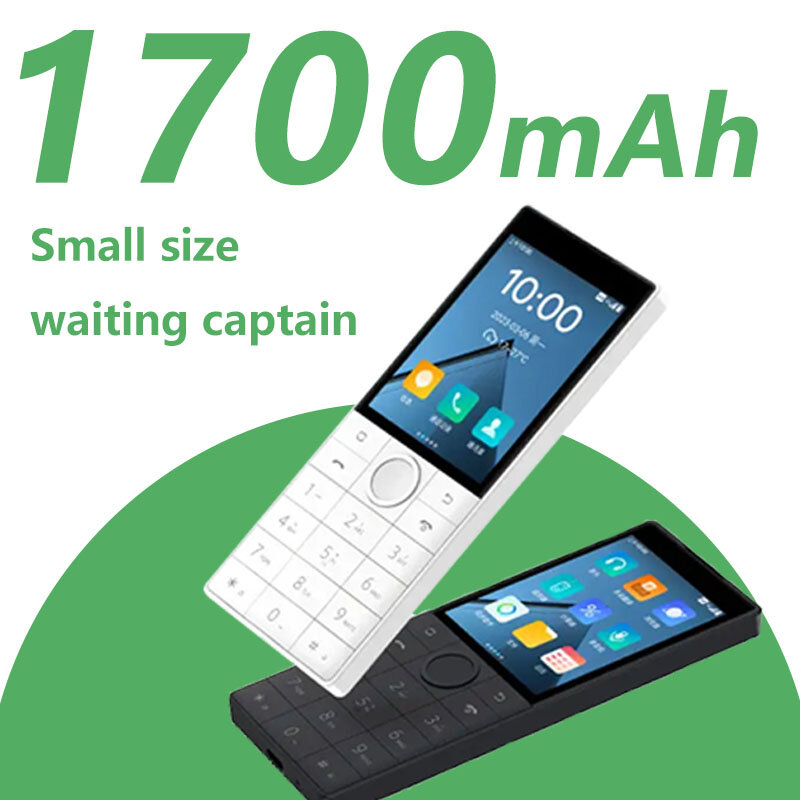 Qin F22 ponsel pintar layar sentuh 2.8 inci 4G, mendukung Google WiFi Bluetooth, multi-bahasa, tombol, dan layar sentuh