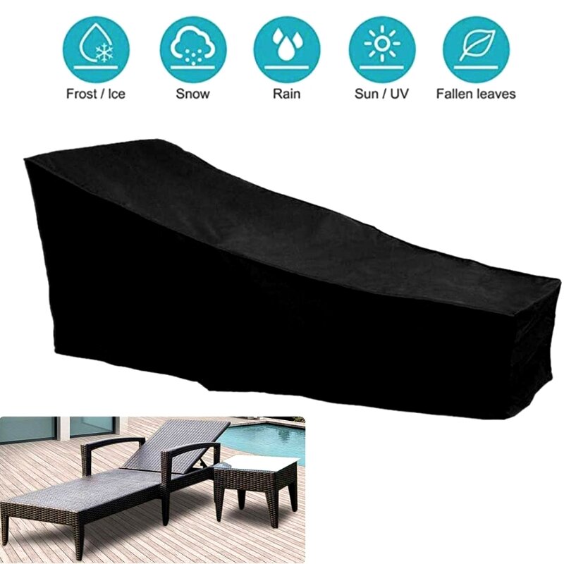 Лист ткани Longue Drop, водонепроницаемый противопыльный чехол для мебели для очень больших чехлов для мебели Longue Ткань