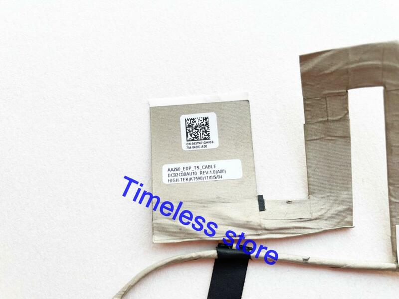 new for Dell E7470 AAZ60 052TN7 52TN7 cn-052TN7 led lcd lvds cable DC02C00AU00 DC02C00AU10