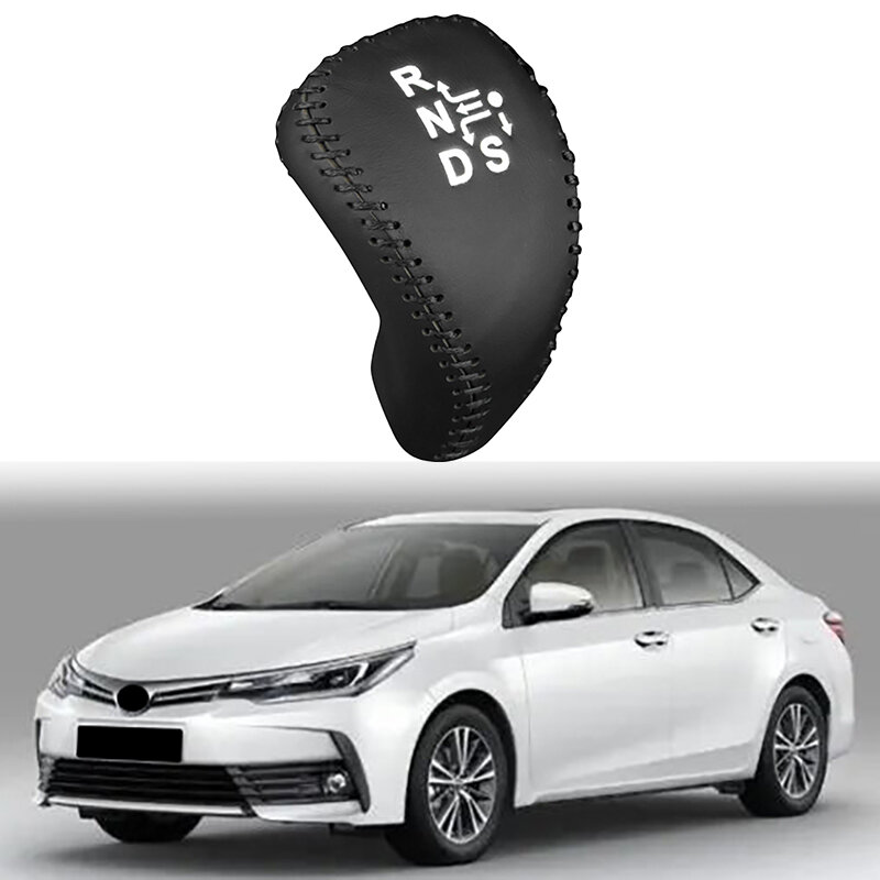Perilla de palanca de cambios de coche, accesorio de cabeza de palanca de cambios para Toyota Corolla 2016-2018, accesorios de coche