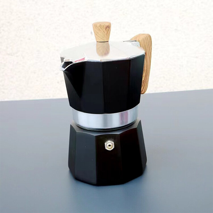 وعاء موكا موكا يدوي من الألومنيوم ، آلة صنع قهوة اسبريسو ، موكا إيطالية ، سطح الموقد