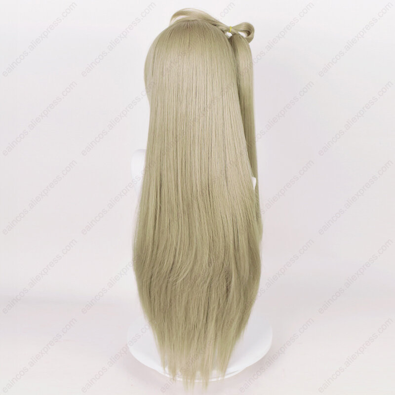 Anime Kotori Minami Cosplay Wig 80cm Long Linen Wigs Heat Resistant Synthetic Hair Halloween Party Wigs