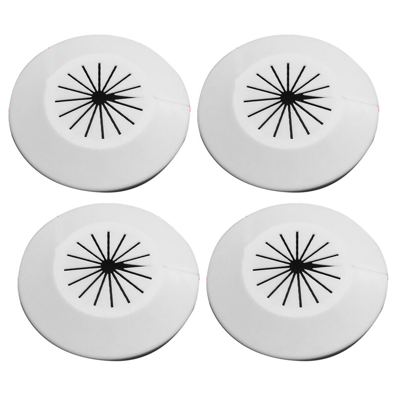4pcs Versatile Pipe Plate Duct Cover Covering Wall Holes Cable Bushing Accessories Kitchen Sink Accessories Home Improvement