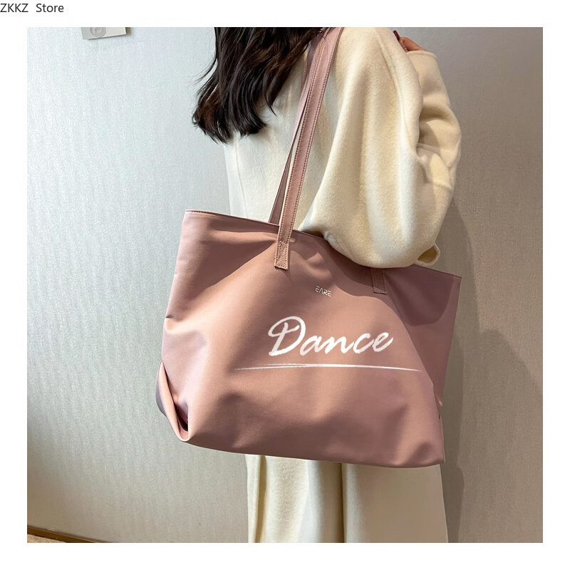 กระเป๋าเล่นกีฬาสำหรับผู้หญิงกระเป๋าฟิตเนสยิมยิมฟิตเนสกระเป๋าโยคะเต้นรำ