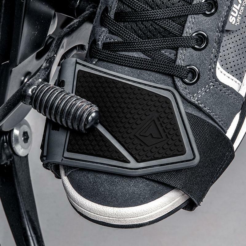 Защита для мотоциклетной обуви, чехол для переключения передач мотоцикла, устойчивый к царапинам чехол для мотоциклетной ножки, износостойкий коврик для переключения передач мотоцикла