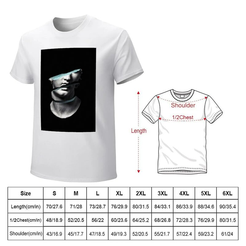 Trisection of David Camiseta con estampado animal para hombre, sublime, gráfico