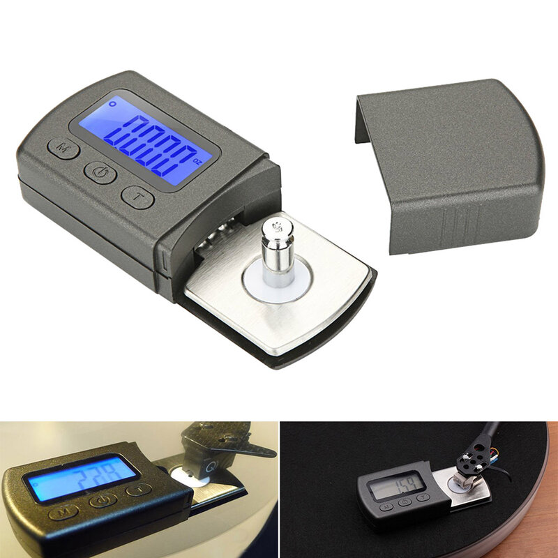 Digital Turntable Stylus Force Scale Gauge 0.01-5g Jewelry Scale